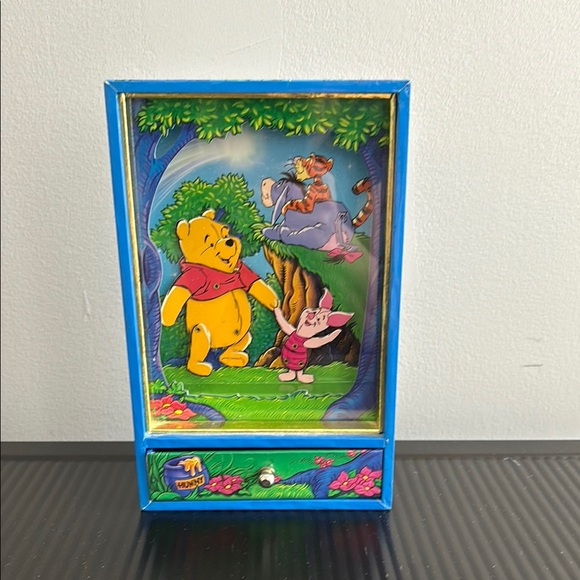 Disney Winnie the Pooh Blue Toy Box - Picture 1 of 8